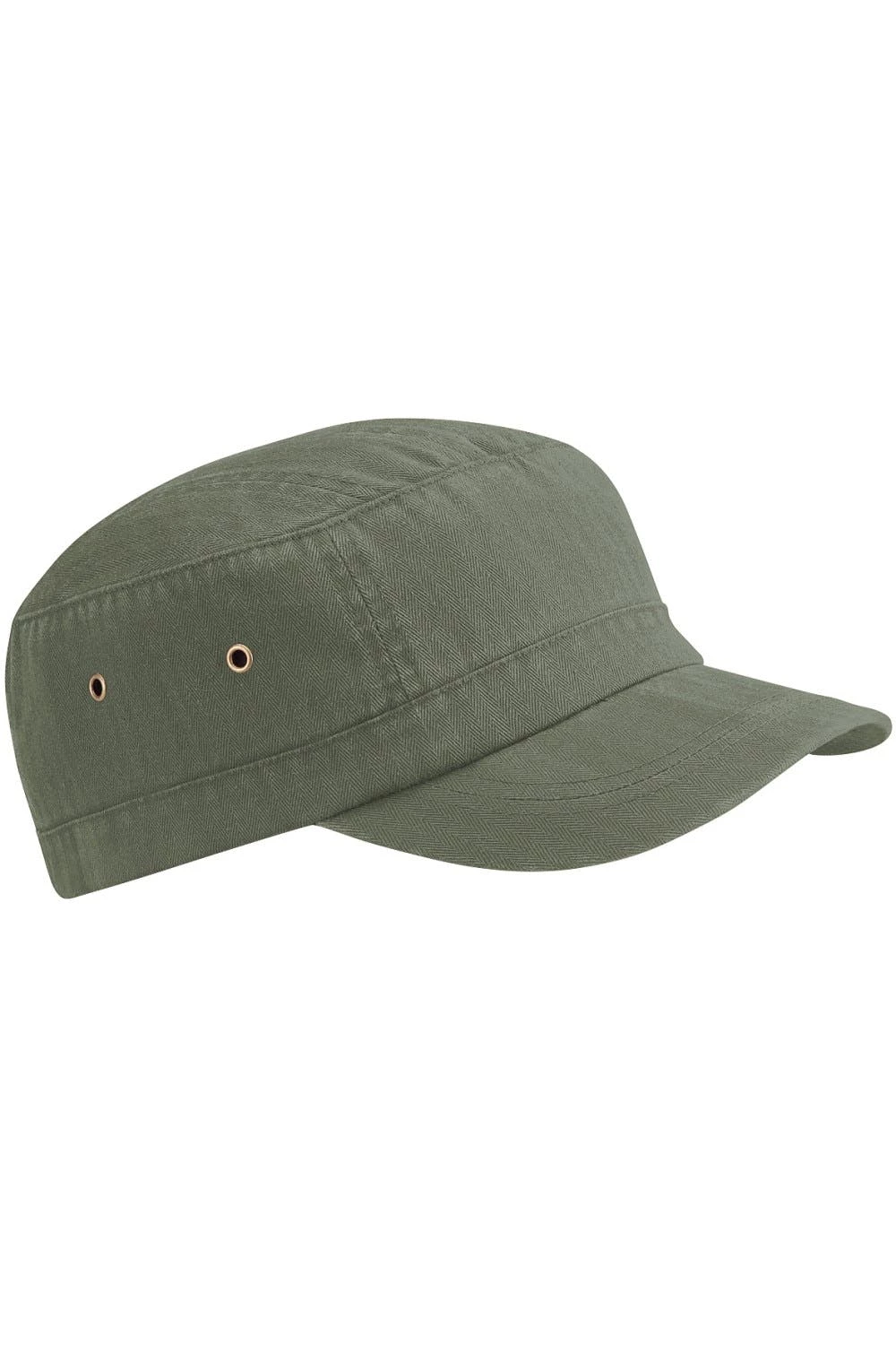 Beechfield Unisex Urban Army Cap / Headwear (Vintage Olive) 3 Beechfield Unisex Urban Army Cap / Headwear (Vintage Olive)