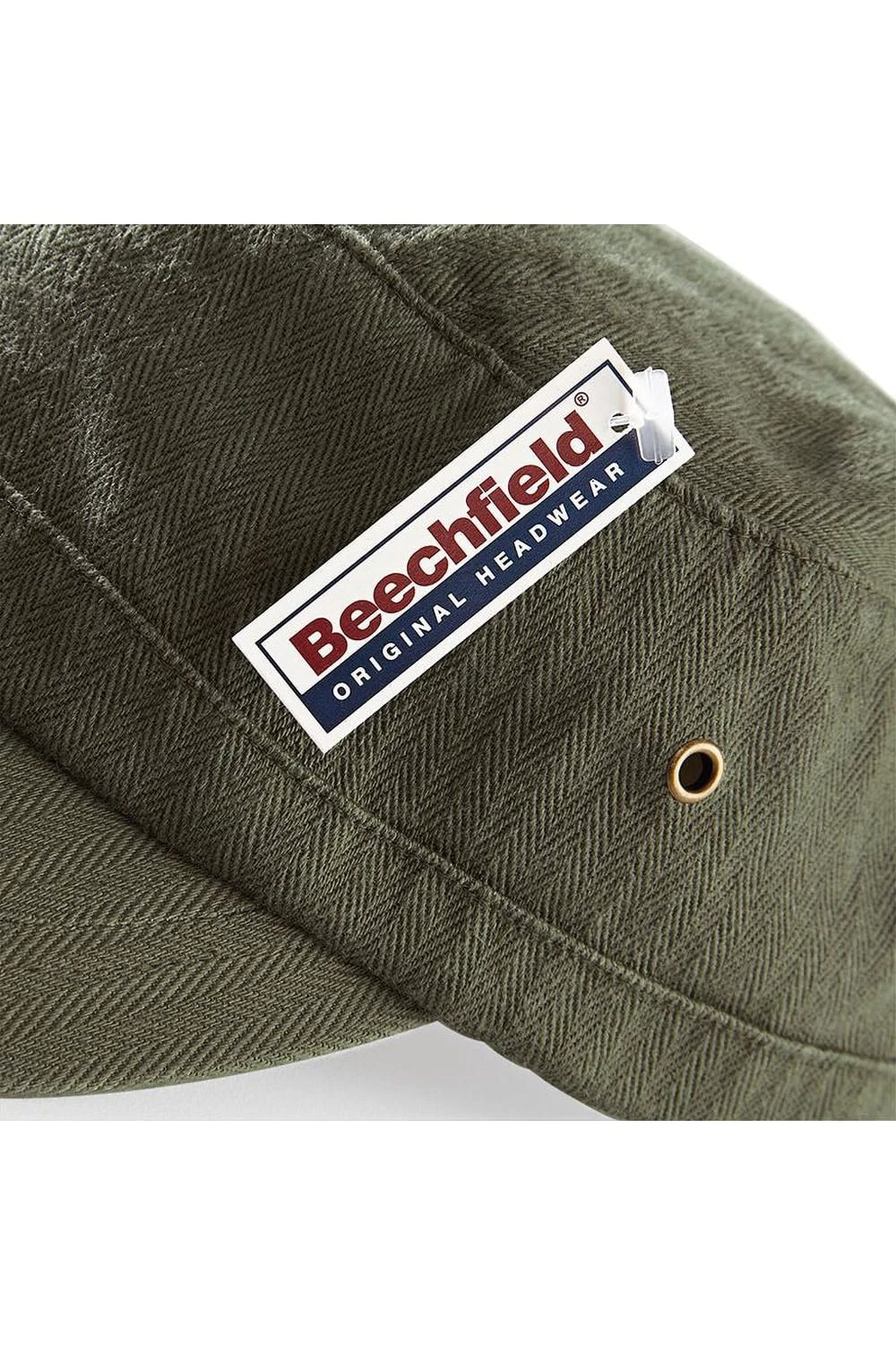 Beechfield Unisex Urban Army Cap / Headwear (Vintage Olive) 6 Beechfield Unisex Urban Army Cap / Headwear (Vintage Olive) - Image 4