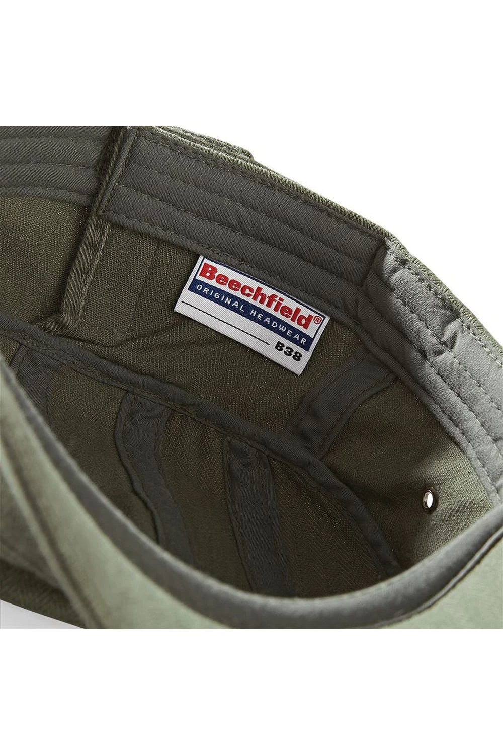 Beechfield Unisex Urban Army Cap / Headwear (Vintage Olive) 7 Beechfield Unisex Urban Army Cap / Headwear (Vintage Olive) - Image 5