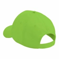 Beechfield Unisex Plain Original 5 Panel Baseball Cap (Lime Green)