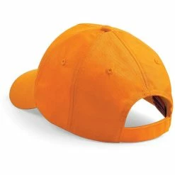 BEECHFIELD Plain Unisex Junior Original 5 Panel Baseball Cap - Dark Orange -Beechfield Sales M05055747801682 3627648914