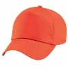 BEECHFIELD Plain Unisex Junior Original 5 Panel Baseball Cap - Dark Orange -Beechfield Sales M05055747801682 4215770895