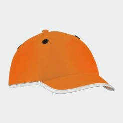 BEECHFIELD Coolmax® Enhanced-Viz Hi-Vis Bump Baseball Cap EN812 / Headwear - Fluorescent Orange