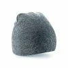 Beechfield Plain Basic Knitted Winter Beanie Hat (Antique Gray) 1 Beechfield Plain Basic Knitted Winter Beanie Hat (Antique Gray) -Beechfield Sales M05057080703401 828877732