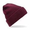 Beechfield Heritage Ladies/Womens Premium Plain Winter Beanie (Burgundy) -Beechfield Sales M05057080779727 2877645927
