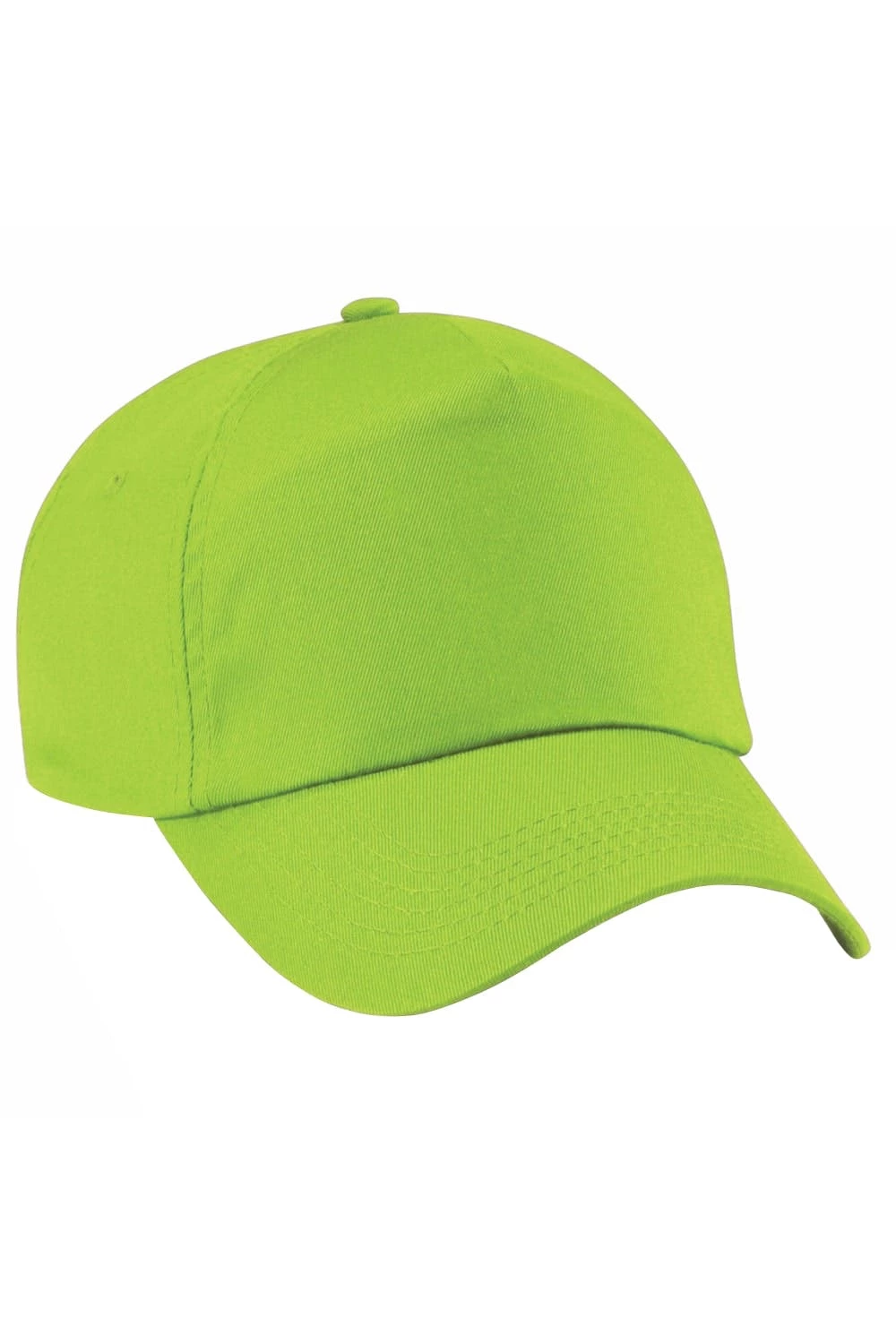 Beechfield Unisex Plain Original 5 Panel Baseball Cap (Lime Green) 3 Beechfield Unisex Plain Original 5 Panel Baseball Cap (Lime Green)