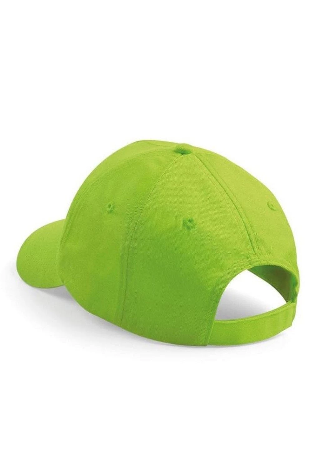 Beechfield Unisex Plain Original 5 Panel Baseball Cap (Lime Green) 4 Beechfield Unisex Plain Original 5 Panel Baseball Cap (Lime Green) - Image 2