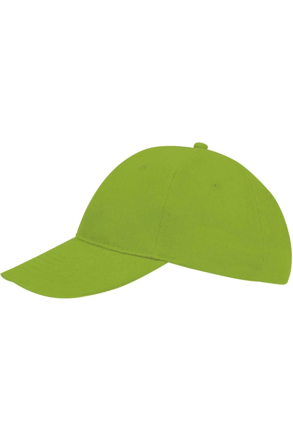 SOLS Unisex Buffalo 6 Panel Baseball Cap (Lime) 5 SOLS Unisex Buffalo 6 Panel Baseball Cap (Lime) - Image 3