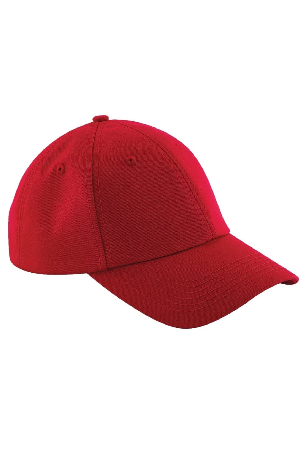 Beechfield® Unisex Authentic 6 Panel Baseball Cap (Classic Red) 3 Beechfield® Unisex Authentic 6 Panel Baseball Cap (Classic Red)