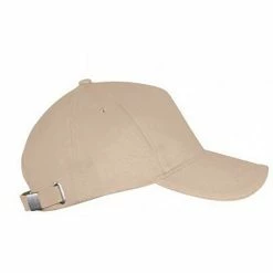 SOLS Unisex Long Beach Cap (Beige)