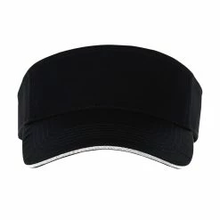 SOLS Unisex Ace Sun Visor - Black/White -Beechfield Sales M05057520270838 1820578003