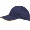 SOLS Unisex Buffalo 6 Panel Baseball Cap (French Navy/Neon Orange) 1 SOLS Unisex Buffalo 6 Panel Baseball Cap (French Navy/Neon Orange) -Beechfield Sales M05057520291130 534854584