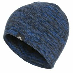TRESPASS Mens Aneth Beanie Hat - Blue Marl