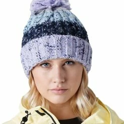 Beechfield Unisex Adults Corkscrew Knitted Pom Pom Beanie Hat (Lavender Fizz) 5 Beechfield Unisex Adults Corkscrew Knitted Pom Pom Beanie Hat (Lavender Fizz) -Beechfield Sales M05057520803340 4123983577