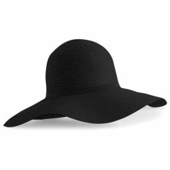 Beechfield Womens/Ladies Marbella Sun Hat (Black)