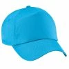 BEECHFIELD Unisex Plain Original 5 Panel Baseball Cap (Pack Of 2) - Surf Blue -Beechfield Sales M05059269086824 2999399081