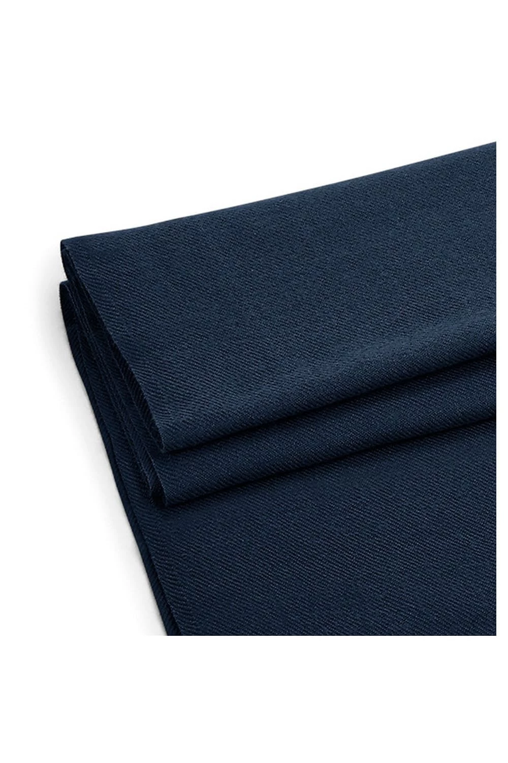 Beechfield Unisex Classic Woven Oversized Scarf (French Navy) 4 Beechfield Unisex Classic Woven Oversized Scarf (French Navy) - Image 2