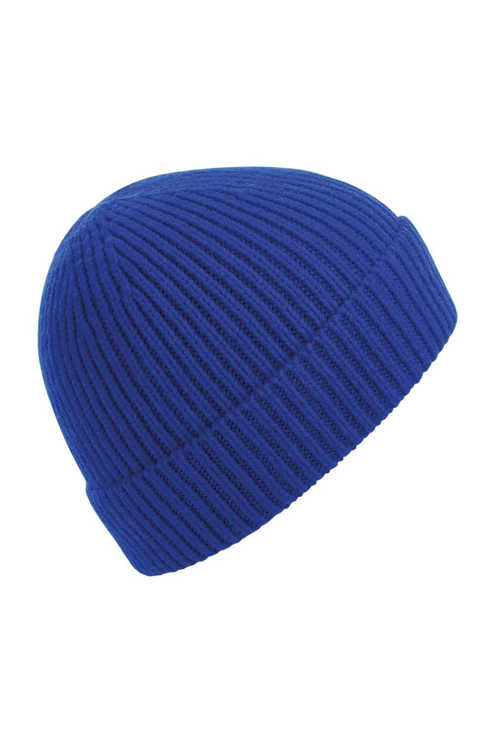 Beechfield Unisex Engineered Knit Ribbed Beanie (Bright Royal) 3 Beechfield Unisex Engineered Knit Ribbed Beanie (Bright Royal)