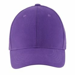 SOLS Unisex Buffalo 6 Panel Baseball Cap (Dark Purple)