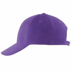 SOLS Unisex Buffalo 6 Panel Baseball Cap (Dark Purple) 5 SOLS Unisex Buffalo 6 Panel Baseball Cap (Dark Purple) -Beechfield Sales M05059444282157 3651773045