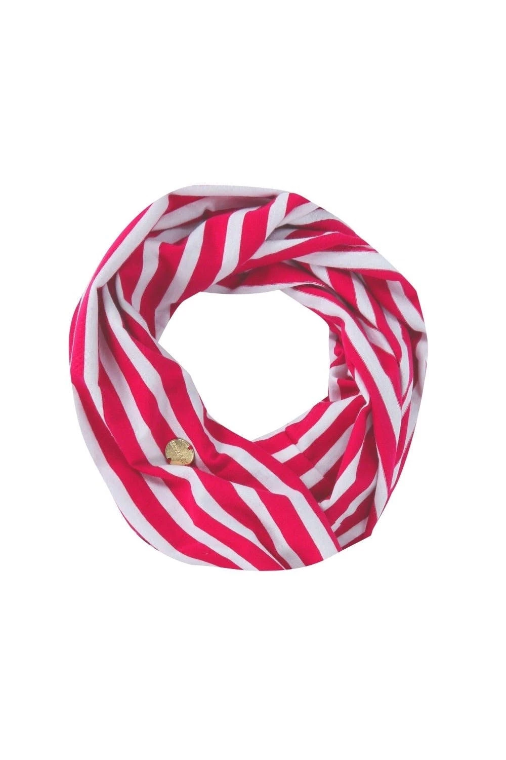 Regatta Womens/Ladies Shaila Striped Jersey Scarf - True Red/White 3 Regatta Womens/Ladies Shaila Striped Jersey Scarf - True Red/White