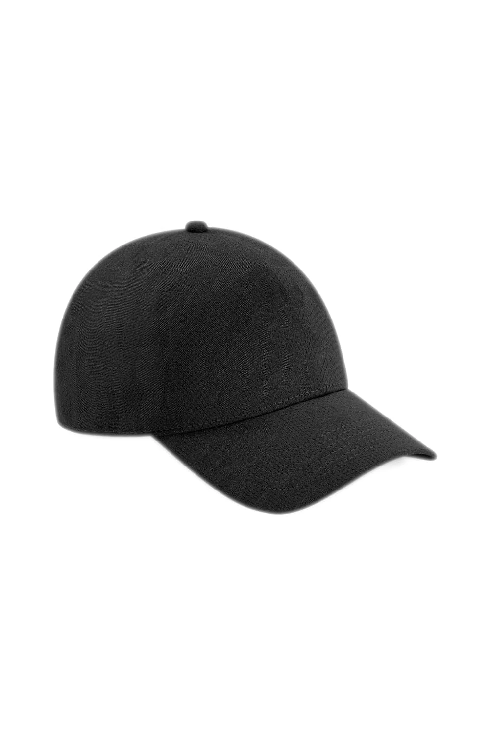 Beechfield Adults Unisex Seamless Performance Cap (Black) 3 Beechfield Adults Unisex Seamless Performance Cap (Black)