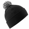 Beechfield Adults Unisex Snowstar Beanie (Black/White) -Beechfield Sales M05059444635380 4096394604