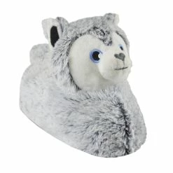 GENERIC Childrens/Kids Husky Dog Slippers
