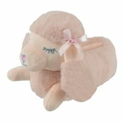 GENERIC Girls Plush Poodle Slippers - Pink