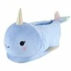 GENERIC Childrens/Kids Narwhal Slippers - Blue 2 GENERIC Childrens/Kids Narwhal Slippers - Blue -Beechfield Sales M05059699049703 1653519890