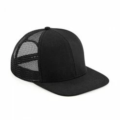 Beechfield Unisex Adult Trucker Cap (Black)