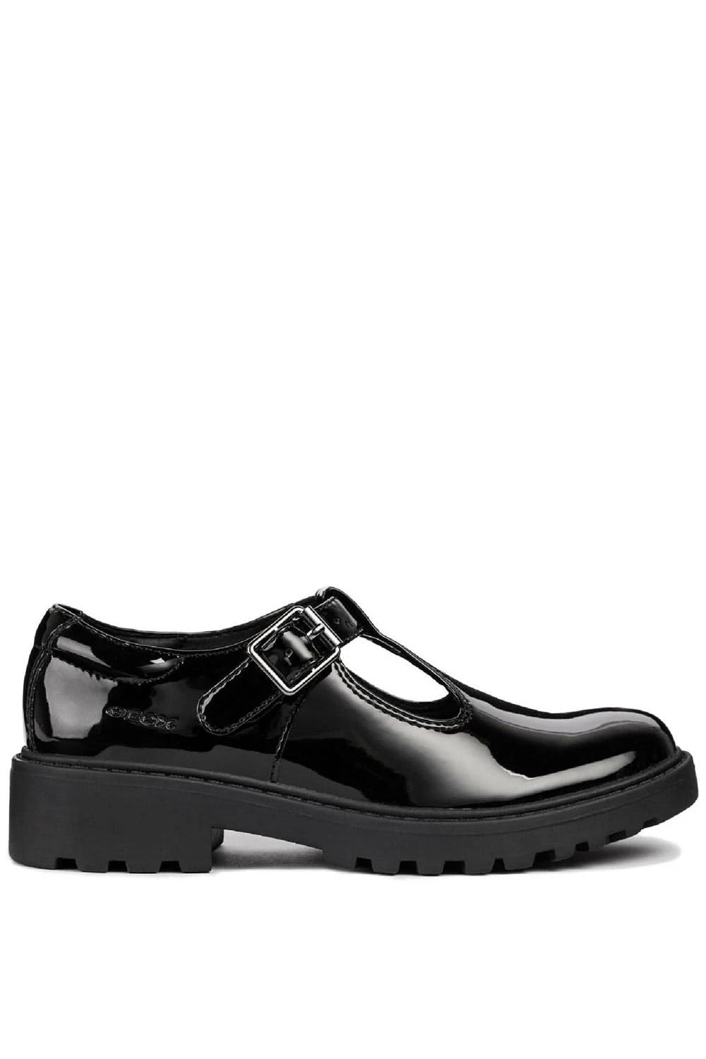 Geox Girls Casey Leather Mary Janes (Black) 6 Geox Girls Casey Leather Mary Janes (Black) - Image 4
