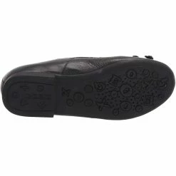 Geox Girls Plie Leather School Shoes (Black) -Beechfield Sales M05059699728684 732947583