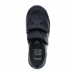 Geox Girls Hadriel Leather School Shoes (Black) 10 Geox Girls Hadriel Leather School Shoes (Black) -Beechfield Sales M05059699766181 317617566