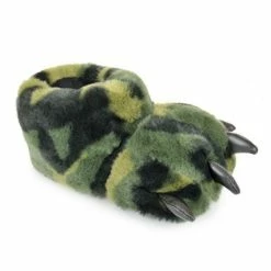 GENERIC Childrens/Kids Camo Claw Slippers