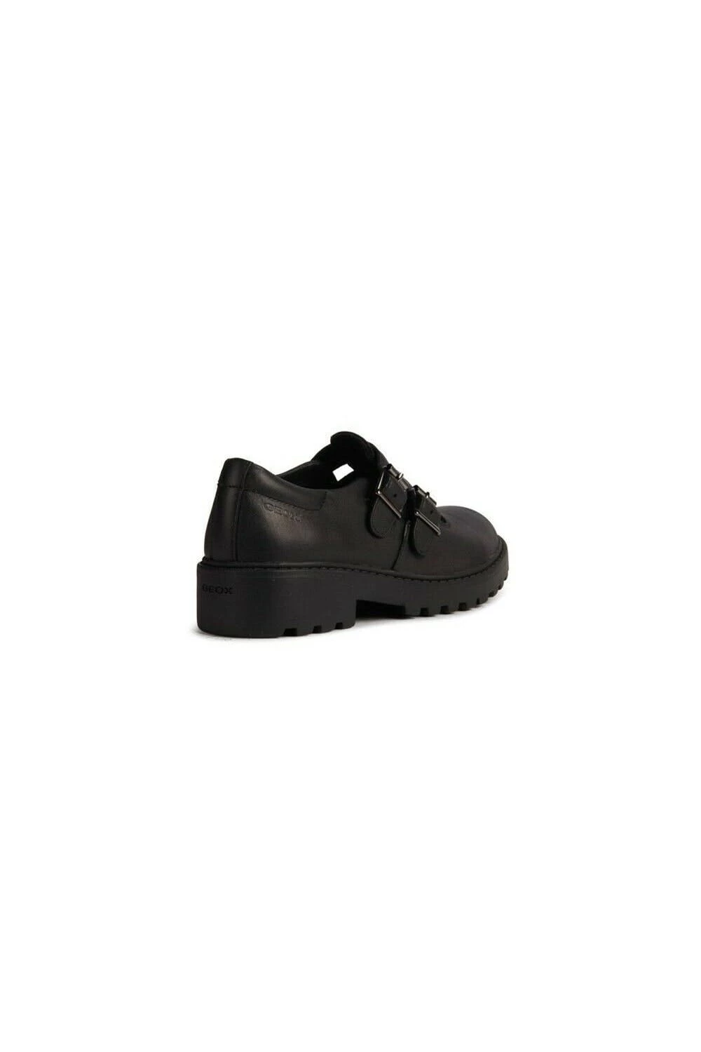 Geox Girls Casey Leather School Shoes (Black) 4 Geox Girls Casey Leather School Shoes (Black) - Image 2