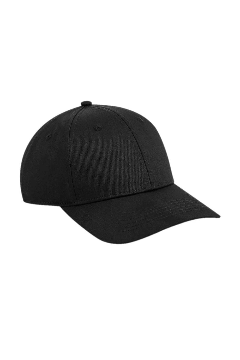Beechfield Urbanwear 6 Panel Snapback Cap (Black) 3 Beechfield Urbanwear 6 Panel Snapback Cap (Black)