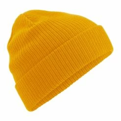 Beechfield Organic Cotton Beanie (Mustard Yellow)