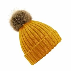 Beechfield® Unisex Cuffed Design Winter Hat (Mustard Yellow)