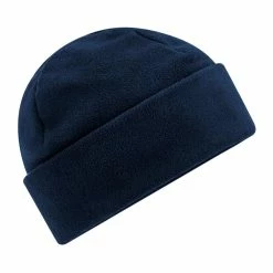 Beechfield Unisex Adult Cuffed Fleece Beanie (French Navy)