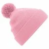 Beechfield Unisex Adult Original Pom Pom Beanie (Dusty Pink) -Beechfield Sales M05059958666832 3981933117