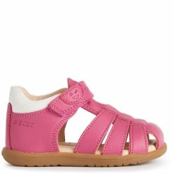 Geox Girls Macchia First Steps Leather Sandals 8 Geox Girls Macchia First Steps Leather Sandals -Beechfield Sales M05059958949676 4121817090