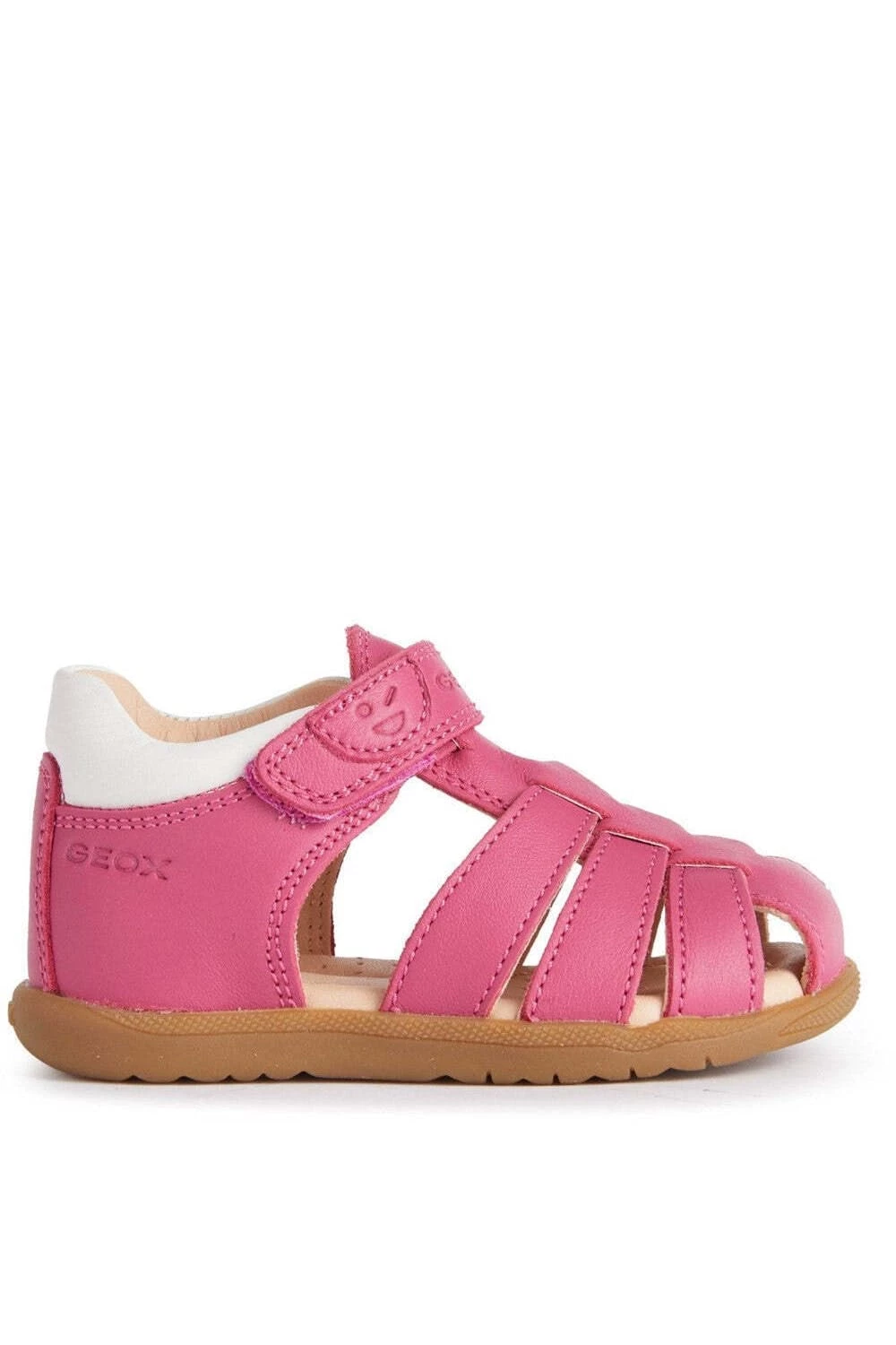 Geox Girls Macchia First Steps Leather Sandals 5 Geox Girls Macchia First Steps Leather Sandals - Image 3