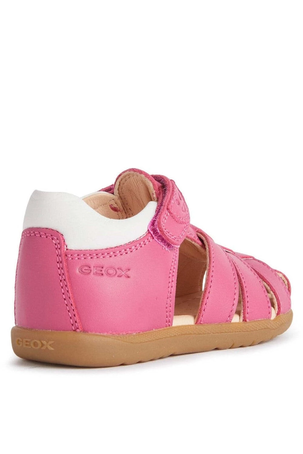 Geox Girls Macchia First Steps Leather Sandals 4 Geox Girls Macchia First Steps Leather Sandals - Image 2