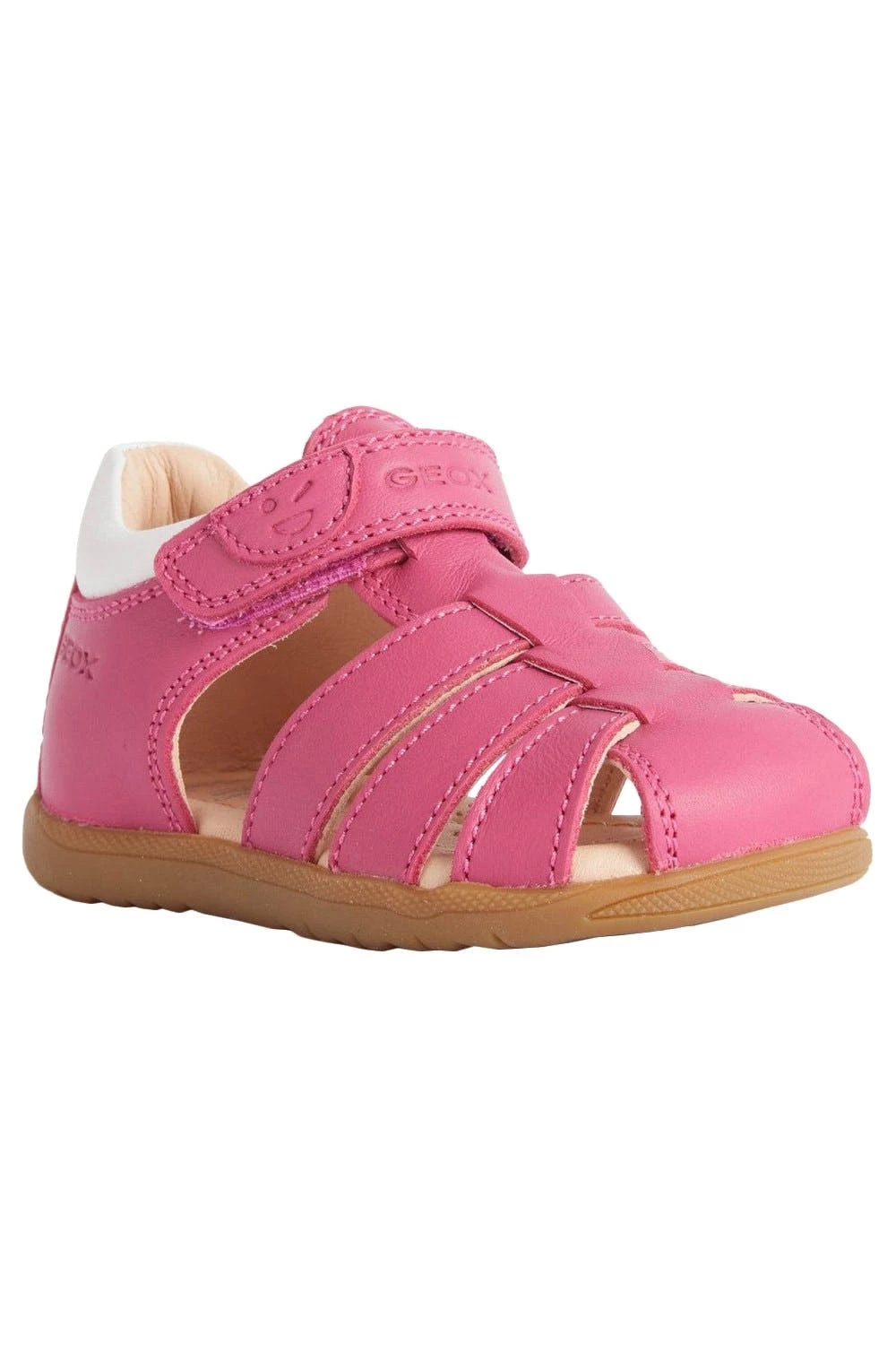Geox Girls Macchia First Steps Leather Sandals 3 Geox Girls Macchia First Steps Leather Sandals