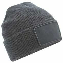 Beechfield Thinsulate Removable Patch Beanie