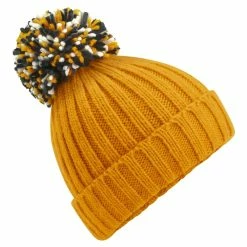 Beechfield Unisex Adult Hygge Beanie (Mustard Yellow)