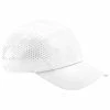 Beechfield Unisex Adult Technical Running Baseball Cap (White) -Beechfield Sales M05063107098375 59980111