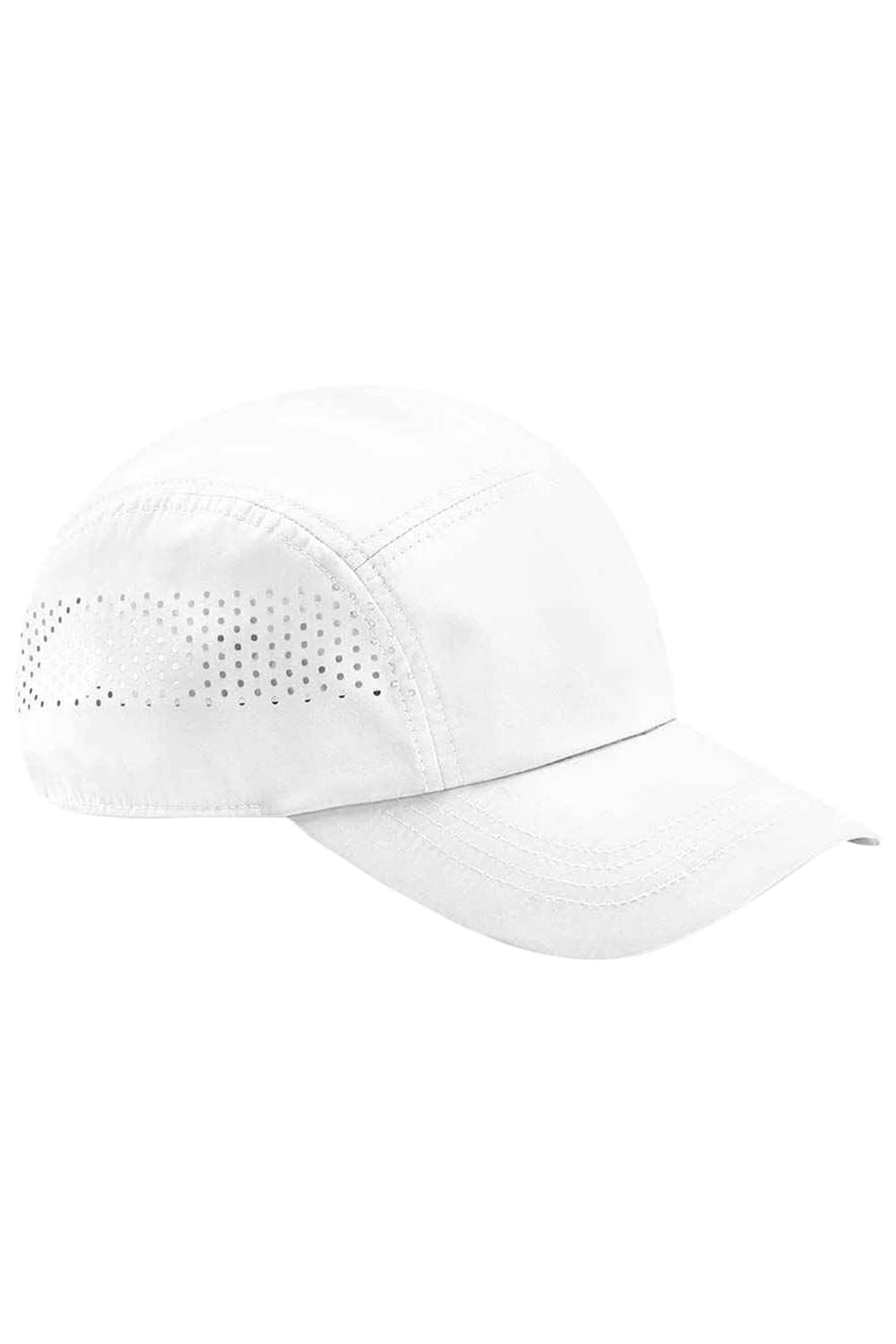Beechfield Unisex Adult Technical Running Baseball Cap (White) 3 Beechfield Unisex Adult Technical Running Baseball Cap (White)