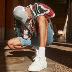 Beechfield Urbanwear Trucker Cap (Light Grey/White) 7 Beechfield Urbanwear Trucker Cap (Light Grey/White) -Beechfield Sales M05063107126597 3148575558